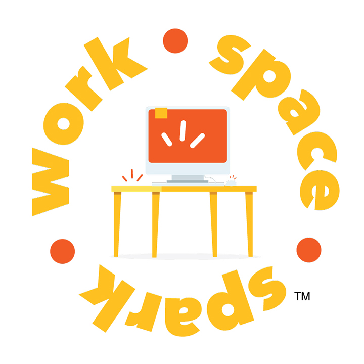 Work Space Spark Office Decor Logo